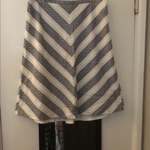 Loft Patterned Skirt